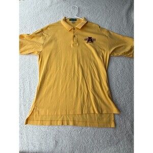 Outer Bank Arizona State University ASU Sun Devils White Golf Polo Shirt Sz L